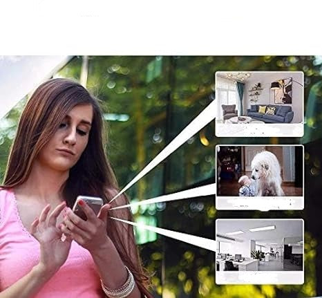 AuroraGuard 1080p WiFi sikkerhedskamera til indendørs og udendørs overvågning | Lersk