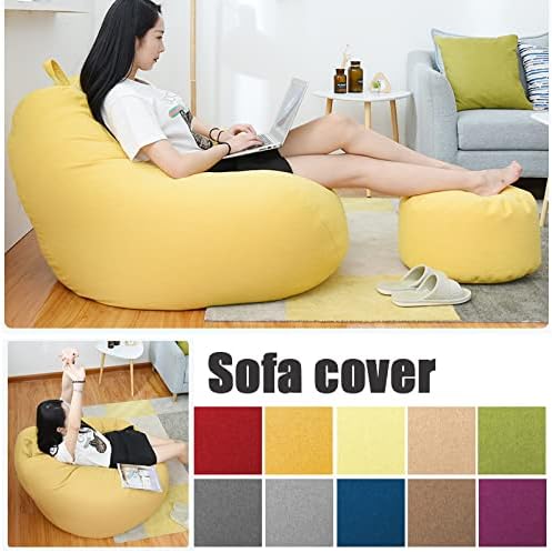 Luxusní lněný sedací vak pro ergonomické a stylové pohodlí v moderní domácnosti | Lersk