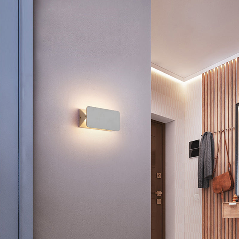 NovaLume LED Metal Indoor Wall Lamp Rotatable White | Lersk