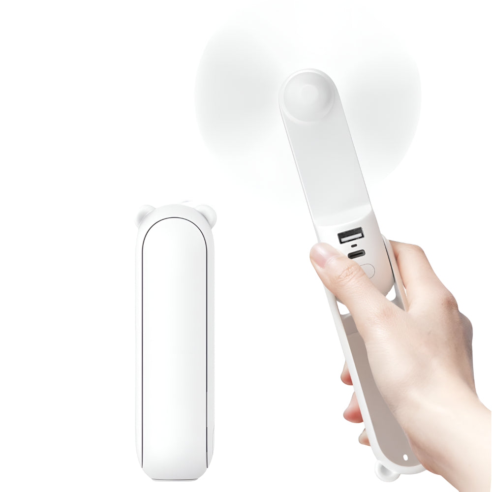 Draagbare Ventilator Handheld USB Oplaadbare Zakkoelventilator | Lersk