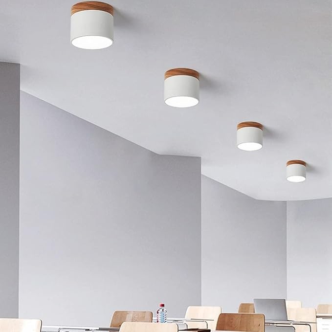 Lunara Nordic LED Ceiling Light for Hallways and Living | Lersk
