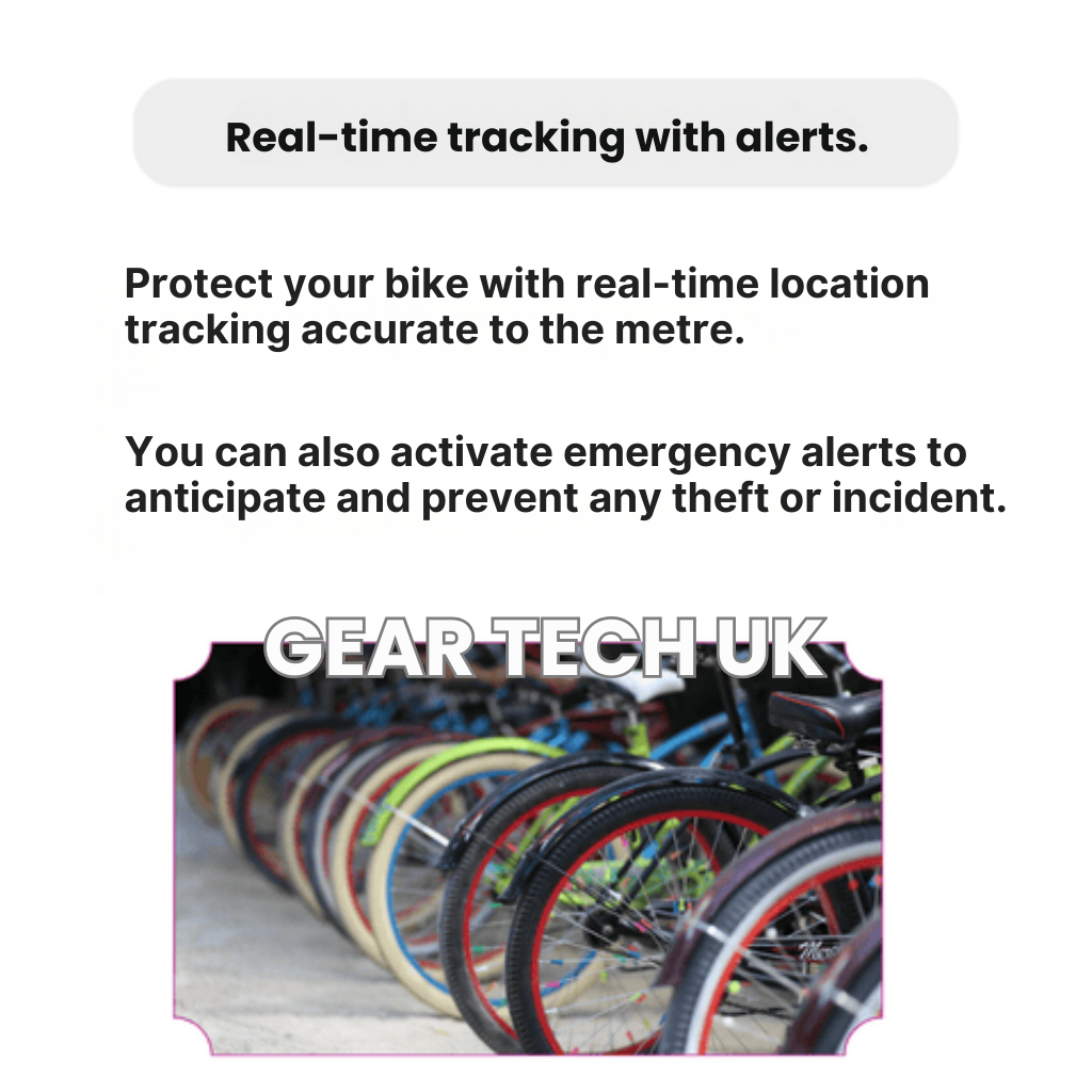 CycleGuard GPS sledovač kol, reálný čas, voděodolný | Lersk