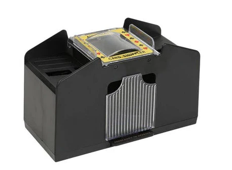 Automatisk kortblander til 2, 4 eller 6 bunker - Elektrisk pokerblander | Lersk