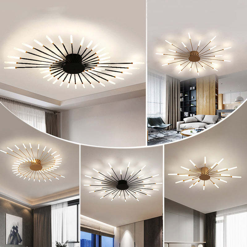 Asterra Modern Ceiling Lamp for Living Room and Bedroom | Lersk