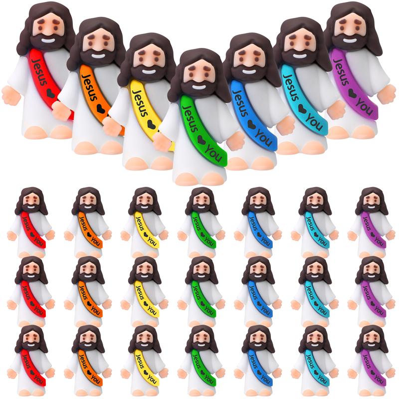 Mini Ježíšovy figurky s nápisem Ježíš tě miluje | Lersk