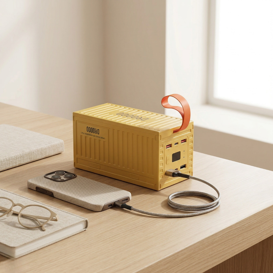 Powerbank mit digitaler Anzeige | Lersk