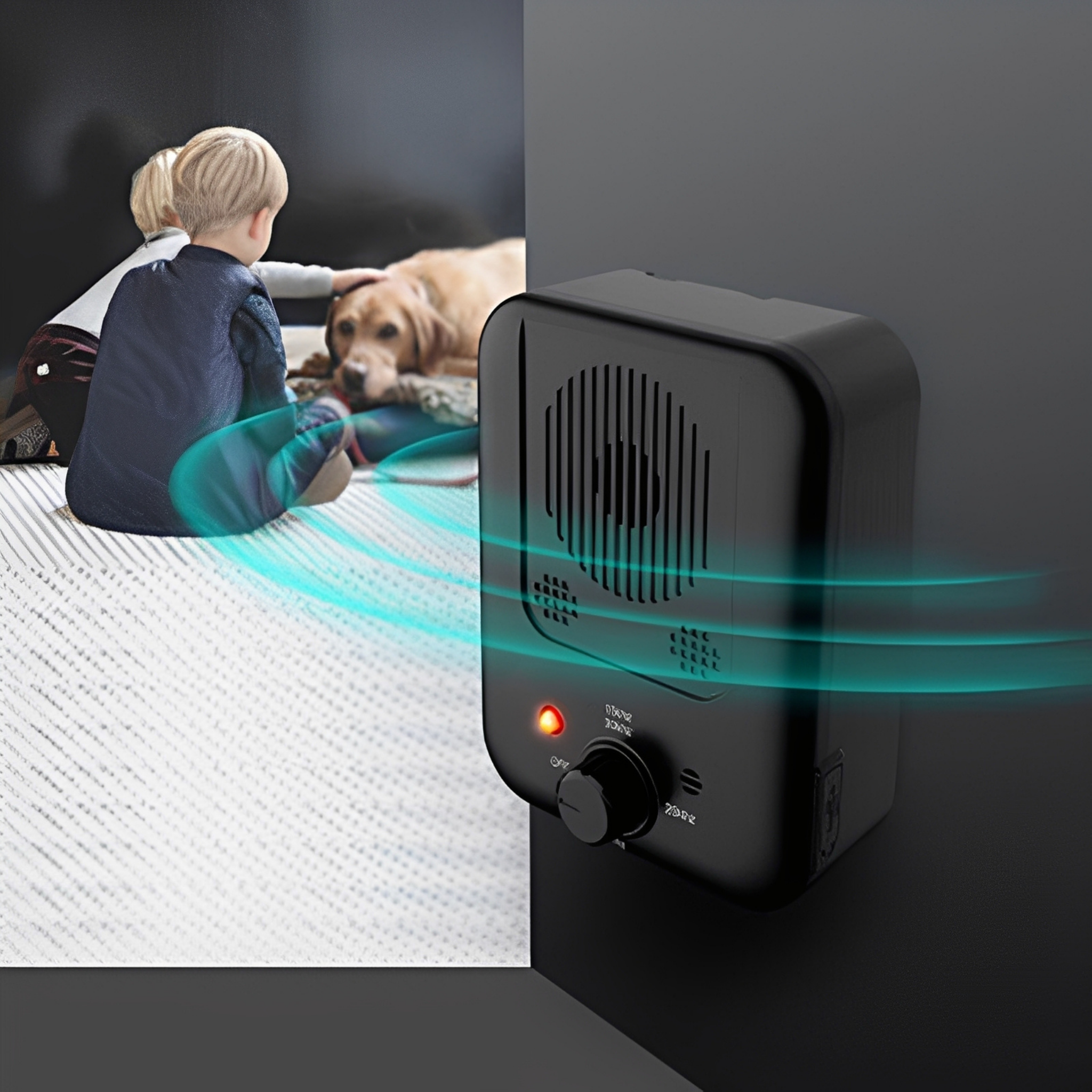 Portable Ultrasonic Bark Control for Dogs Safe Training at Home and Walks | Lersk