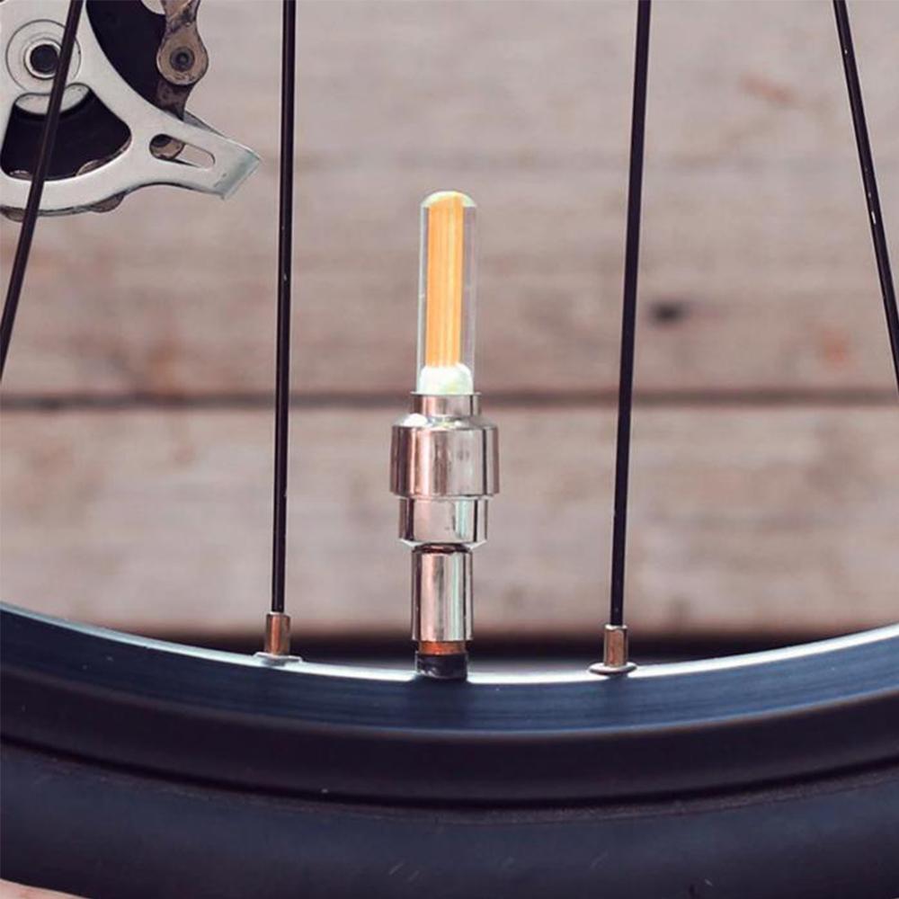 Wasserdichte LED-Felgenbeleuchtung für Fahrräder, Fahrradfelgenlicht-Zubehör für Nachtfahrten | Lersk