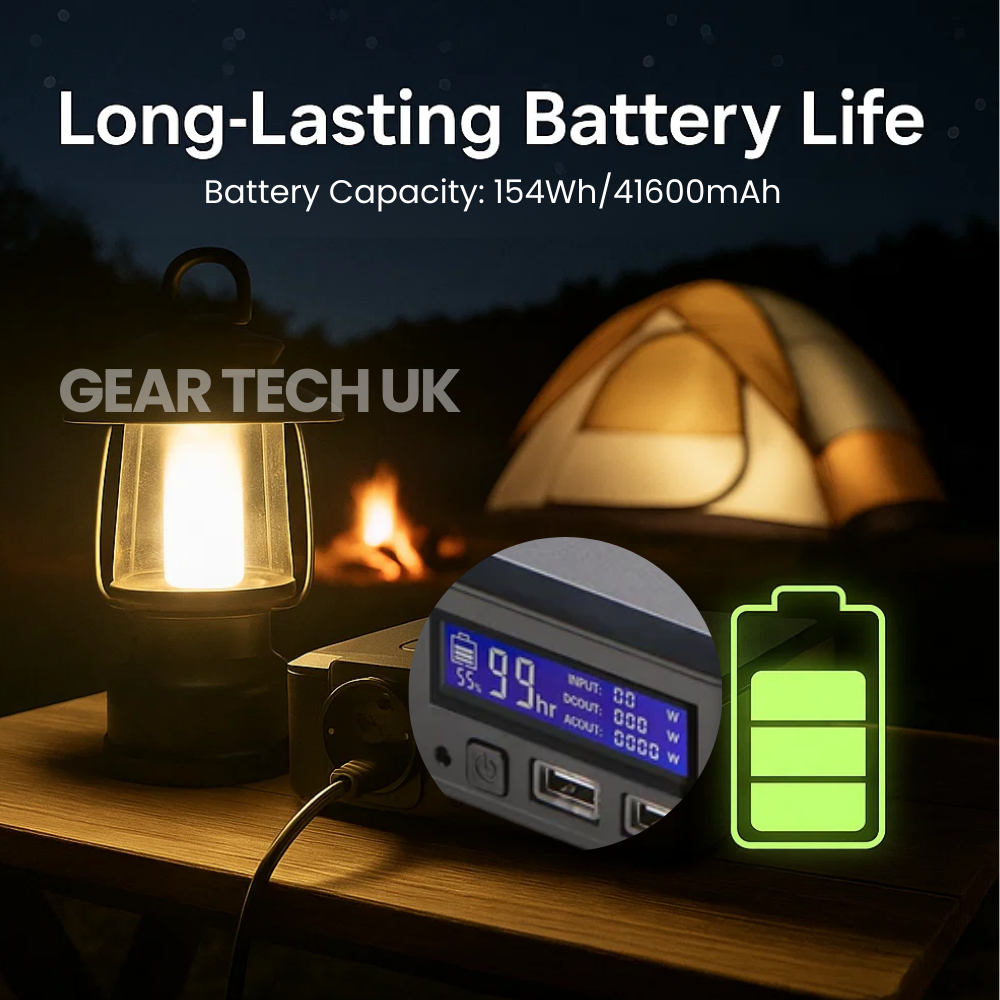 RoamVolt 200W Solar Power Bank For Camping And Emergencies | Lersk