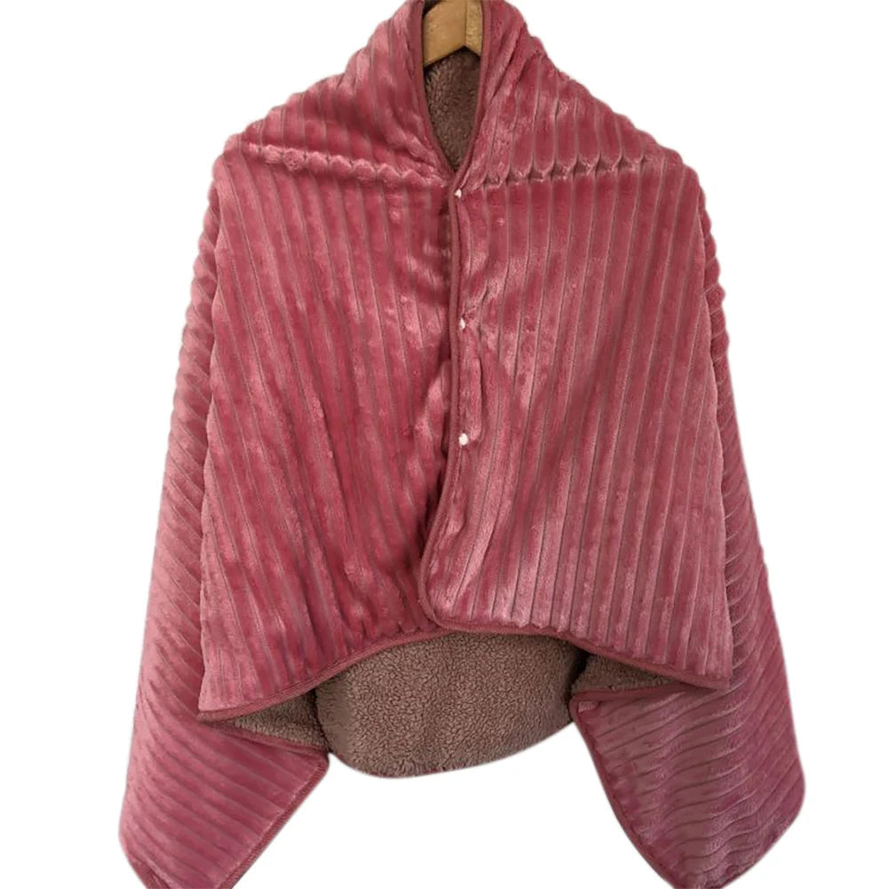 USB Heated Shawl And Electric Blanket For Cozy Warmth At Desk Or Relaxation Anywhere You Sit Right Now | Lersk