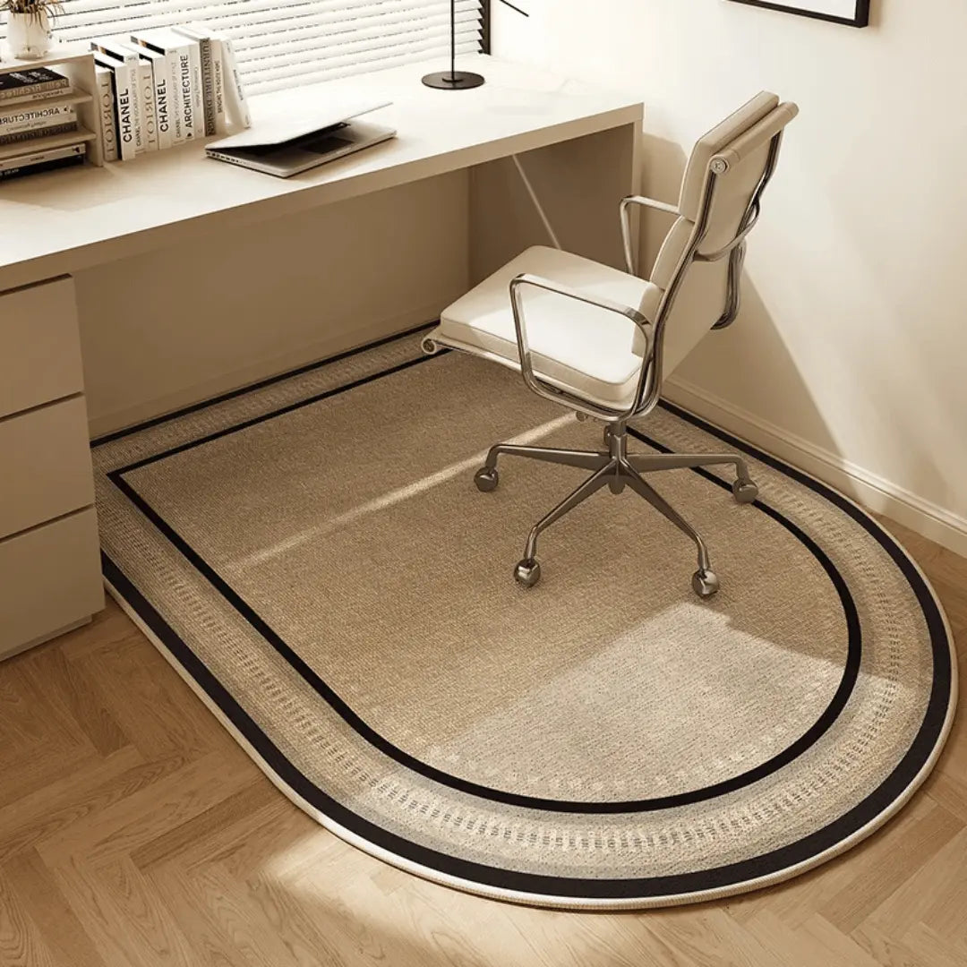 Tappetino protettivo antiscivolo FlexGuard per sedia da ufficio, per pavimenti duri e moquette, elegante | Lersk