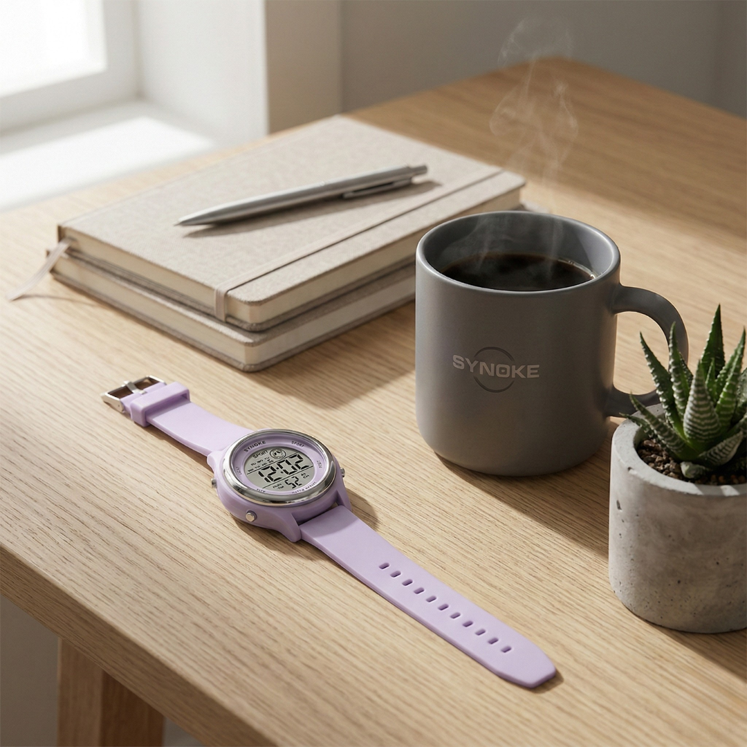 Wstrząsoodporny smartwatch dla dzieci z kolorowym wyświetlaczem i aktywnym stylem życia | Lersk