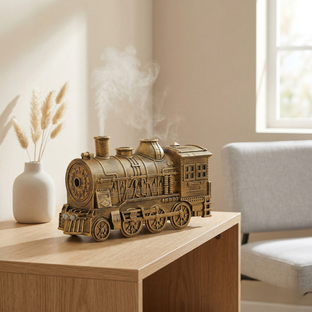 Umidificatore con design a treno e nebbia fresca | Lersk