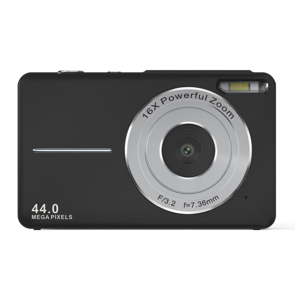 Fotocamera Vlogging Compatta Ricaricabile 44MP 1080P Zoom 16X | Lersk