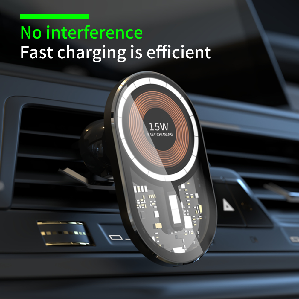 Slim Clear Magnetic Car Charger | Lersk