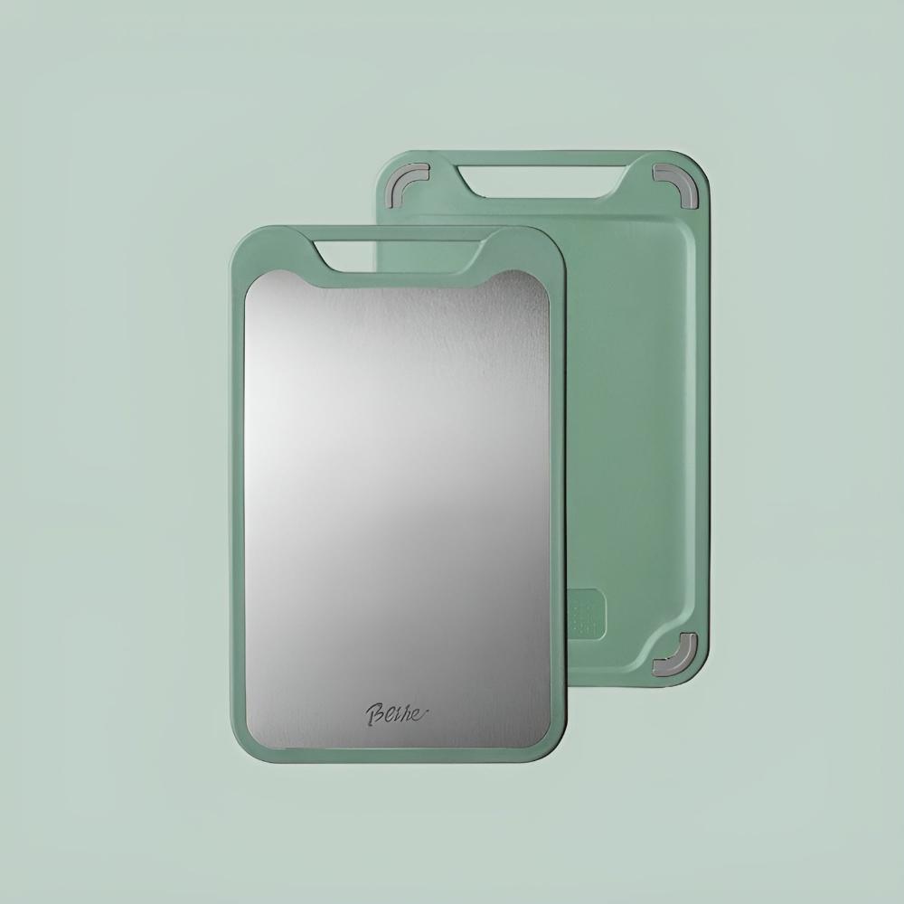 Elegante Tagliere in Acciaio Inox Doppia Faccia | Lersk