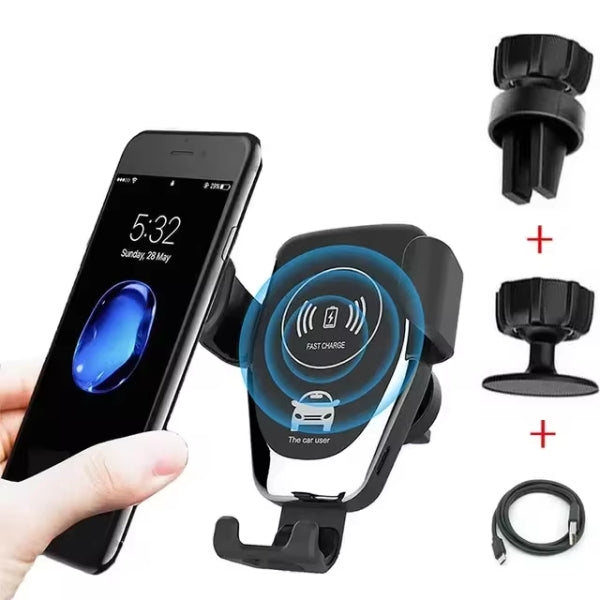 VeloCharge Auto Wireless Car Charger Mount For iPhone 14 | Lersk