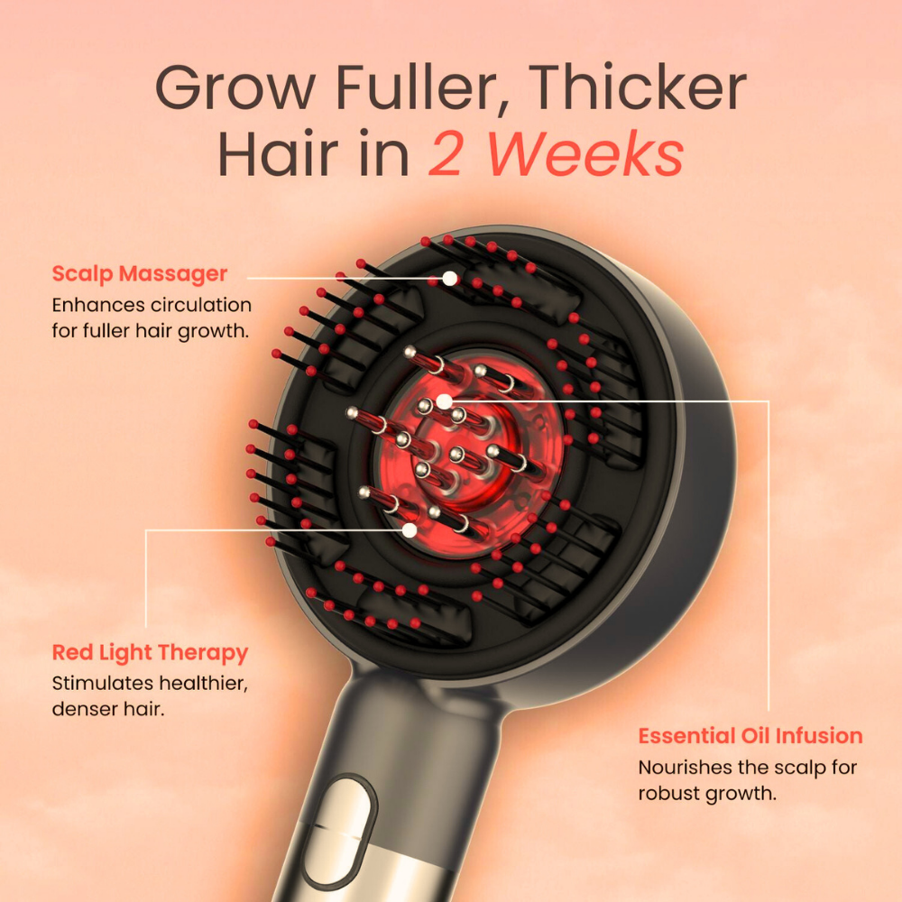 Cordless Scalp Massager Brush | Supports Hair Health & Relaxation at Home | Lersk