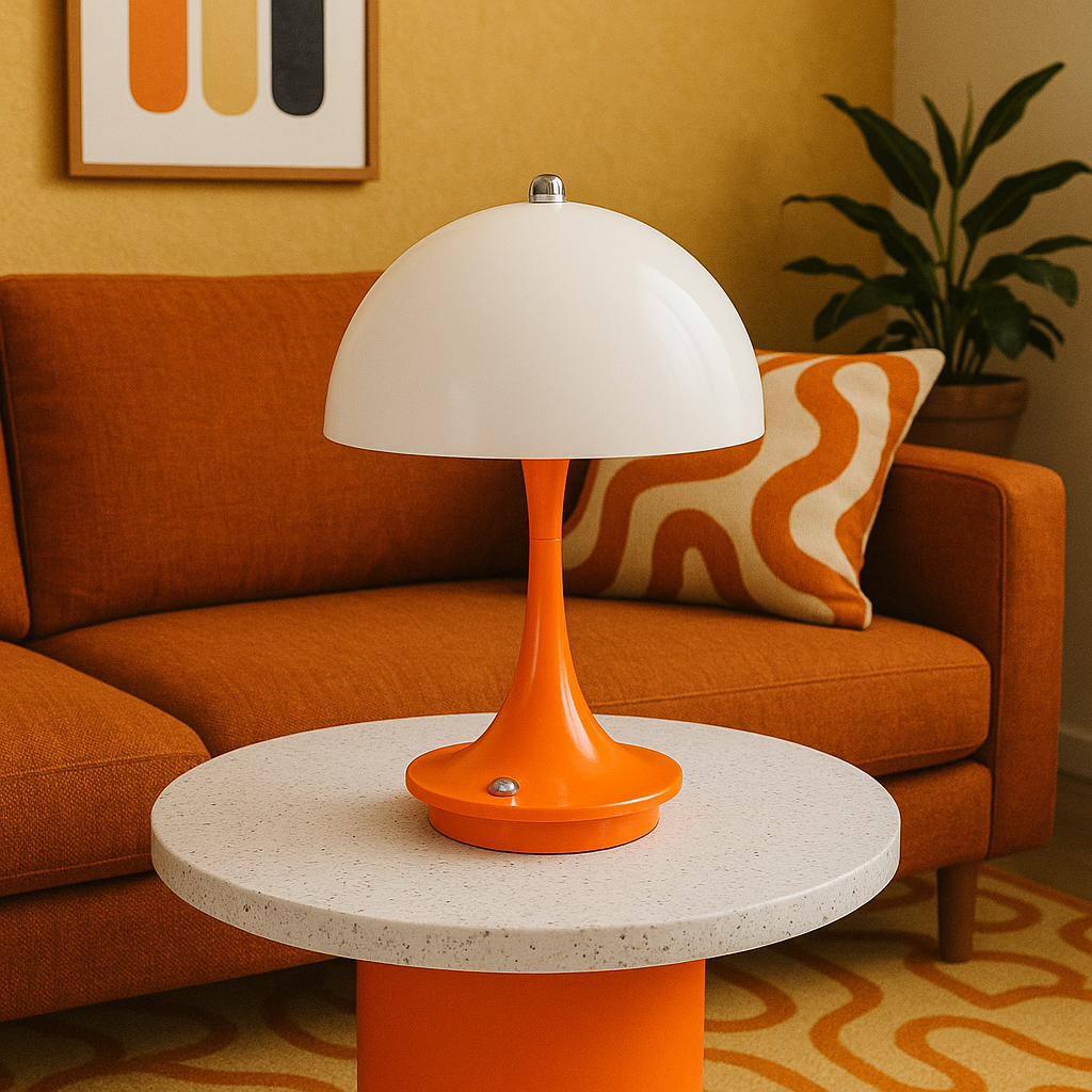 Mushroom Table Lamp With Soft Warm Ambient Lighting For Cosy Spaces | Lersk