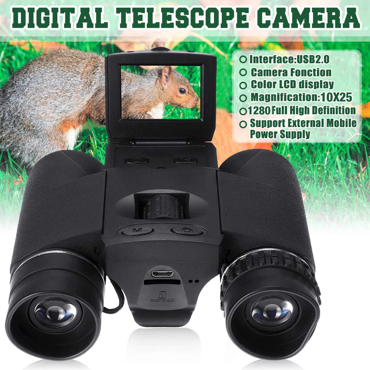 Dalekohled ValoVue Pro HD s vestavěnou digitální kamerou | Lersk