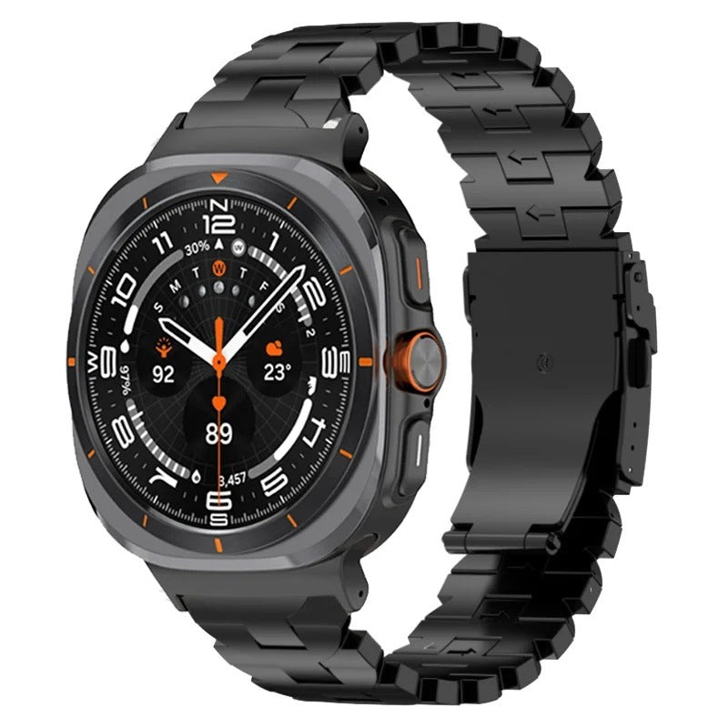 Liora Butterfly-Shaped Titanium Watch Band for 47mm Smartwatches | Lersk