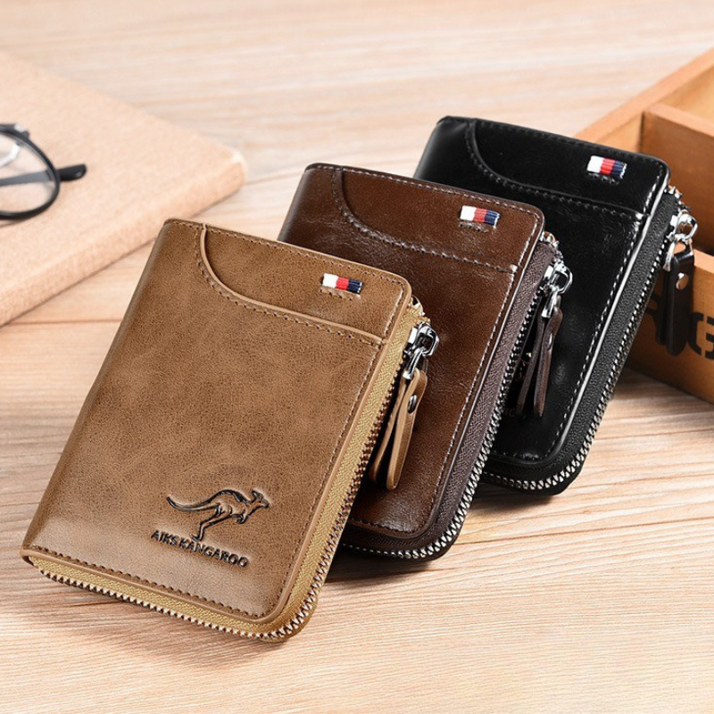 WalletPro Men’s Genuine Leather RFID Anti-Theft Wallet Premium Edition For Everyday Use | Lersk