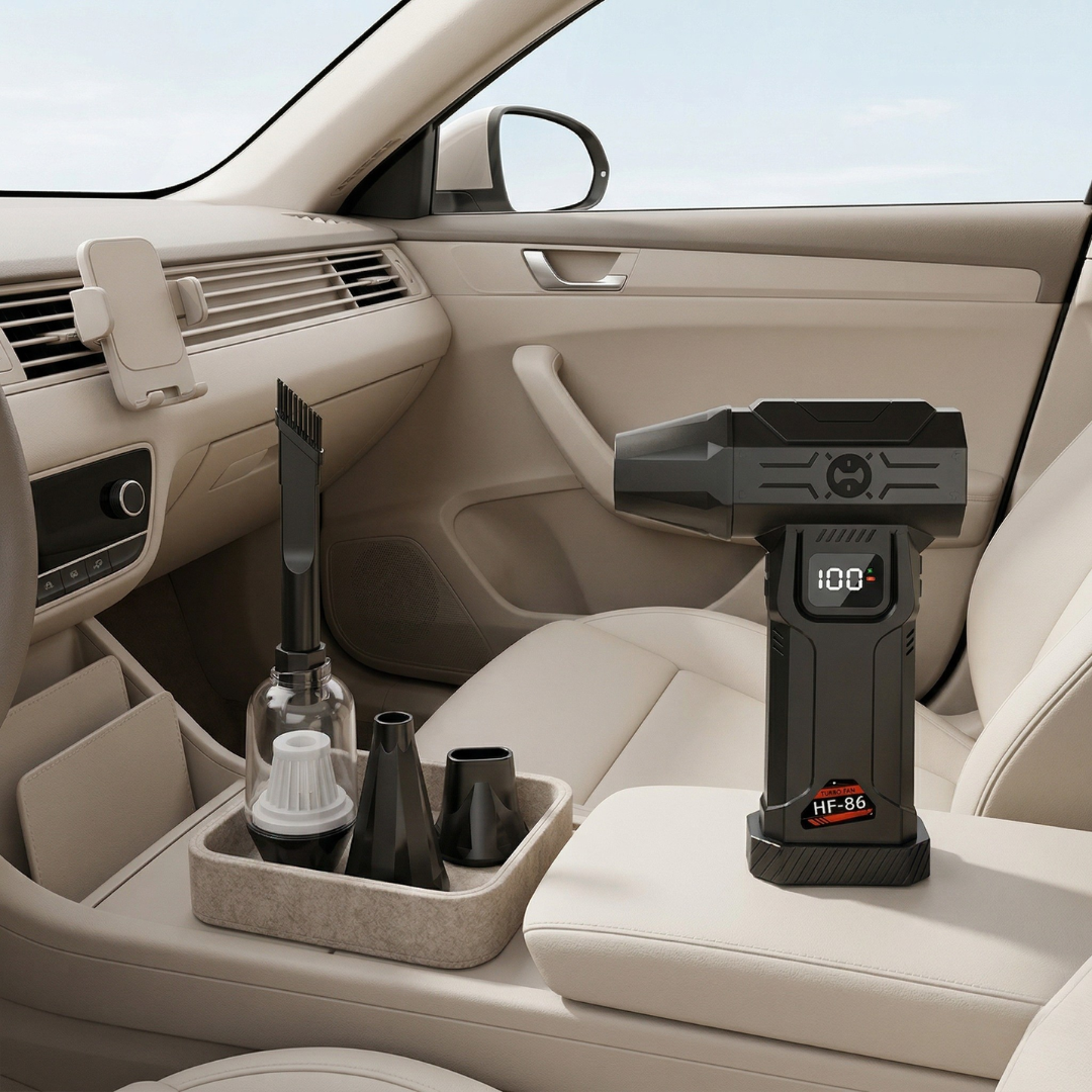 Turbo Air tragbarer Auto-Staubsauger für Autos und kleine Räume | Lersk
