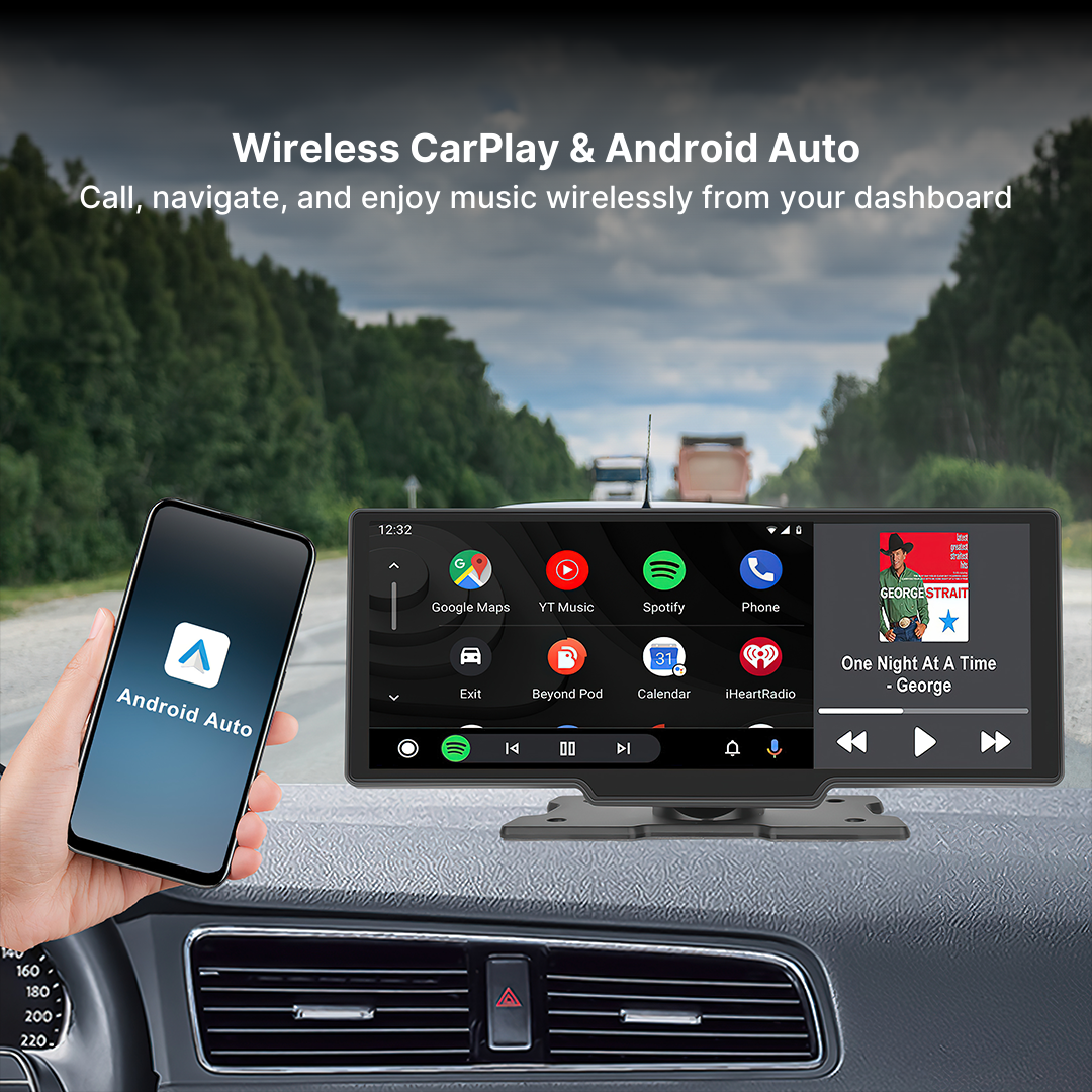 Orion | 10,26" Kabelloses CarPlay- & Android Auto-Display | Lersk