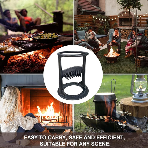 EmberCrest Blade-Free Wood Splitter for Easy Chopping | Lersk