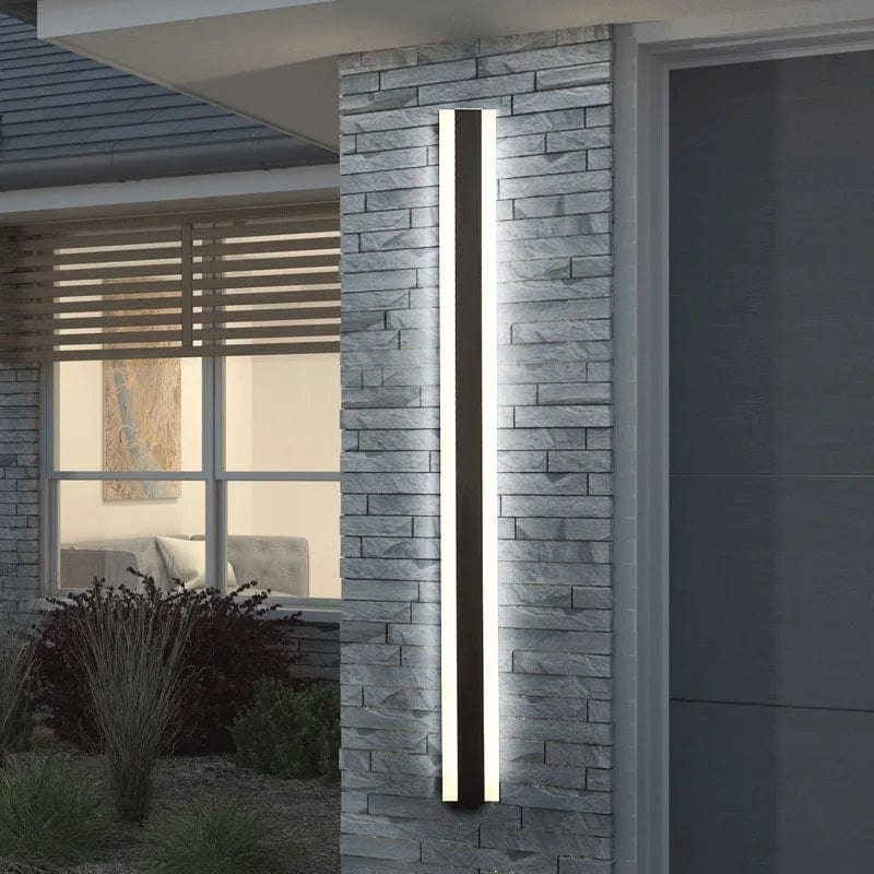 NovaLuma wasserdichte LED-Außenwandleuchte mit Sensor, dimmbares Licht | Lersk