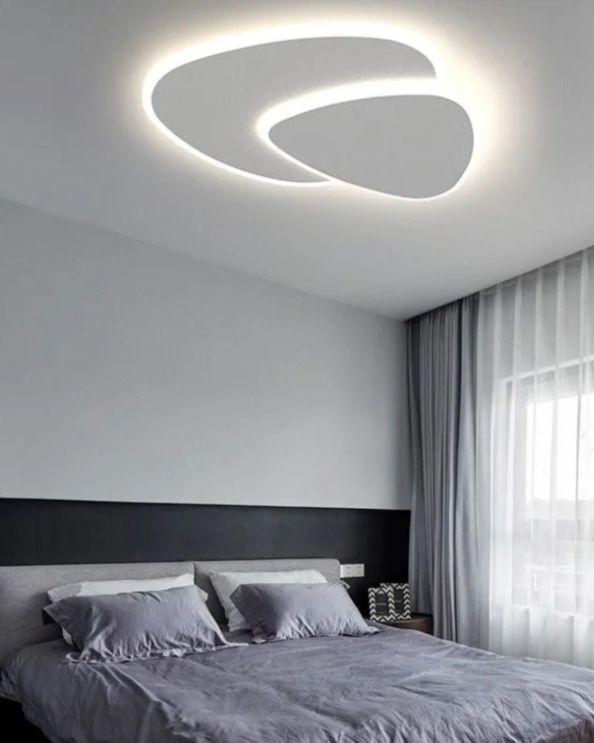 Lampada da soffitto AstraLume moderna a LED per interni minimalisti | Lersk