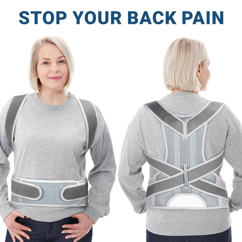 AlignEase Unisex Lumbar Posture Brace For Back Pain Relief | Lersk