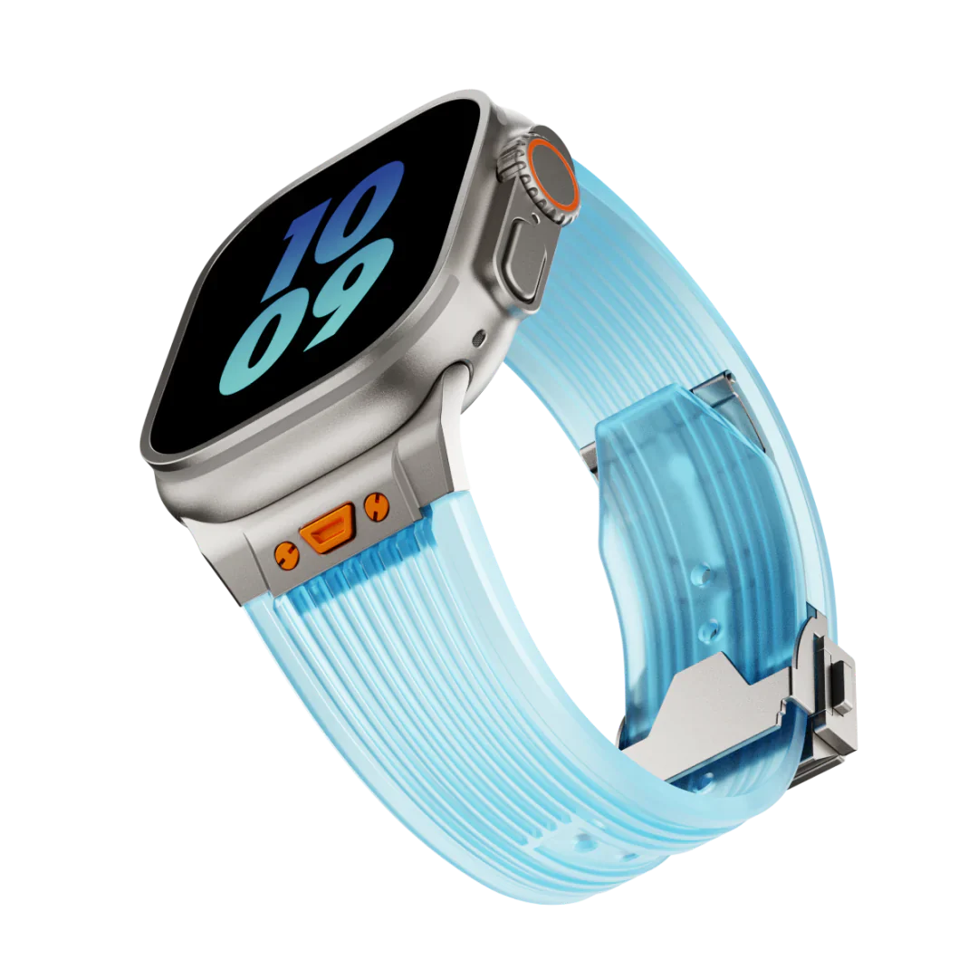 Avenza | Clear Silicone Band For Apple Watch | Lersk