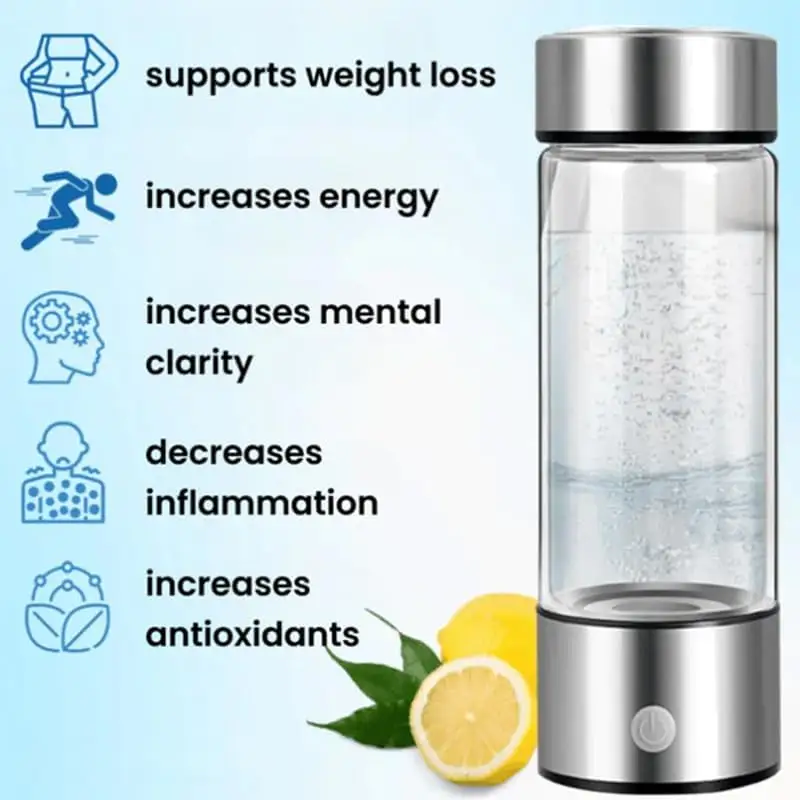 HydraVive Hydrogen Water Bottle For Daily Health Boost | Lersk