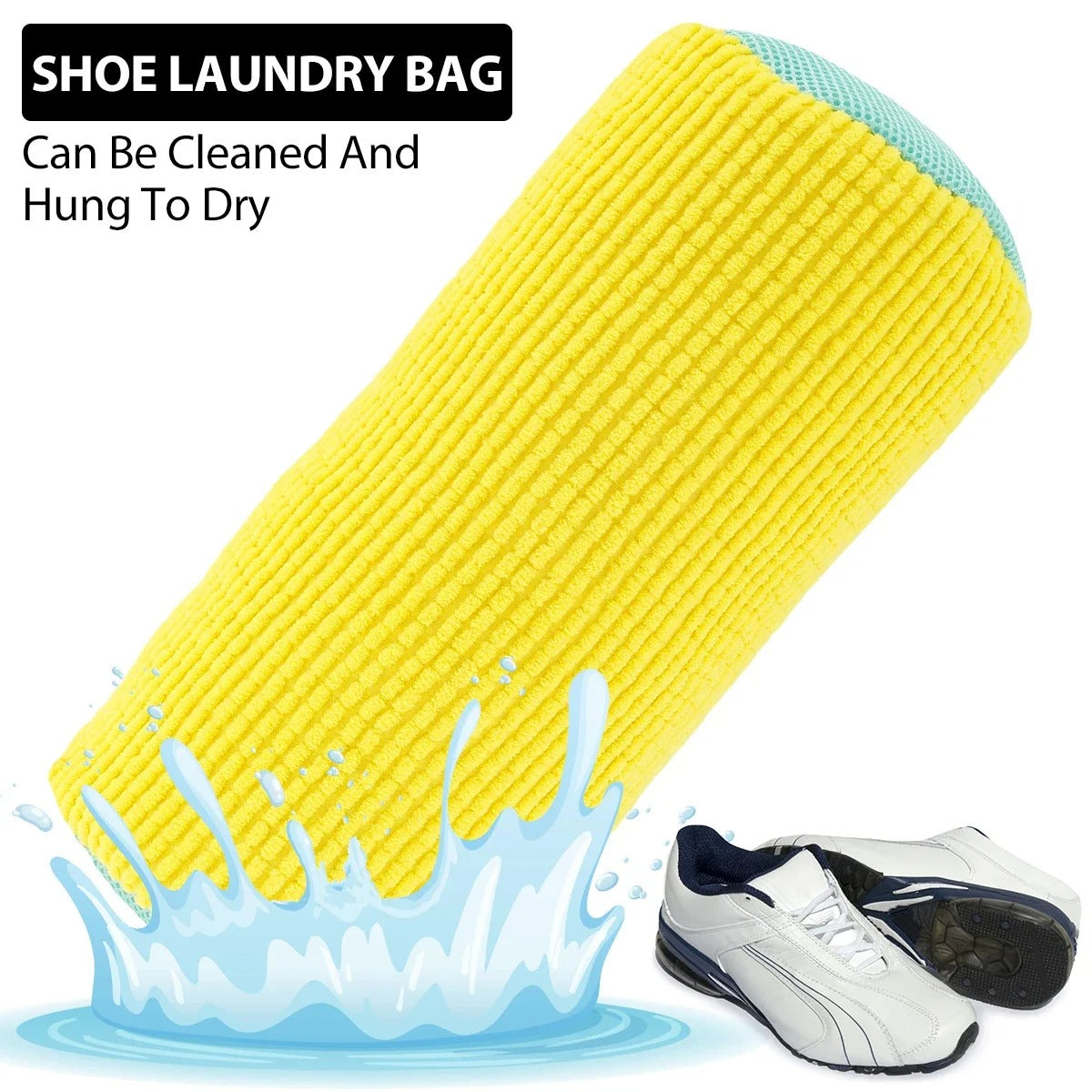 Washing Shoes Bag Protector 2Pcs For Home Use Safe Clean | Lersk