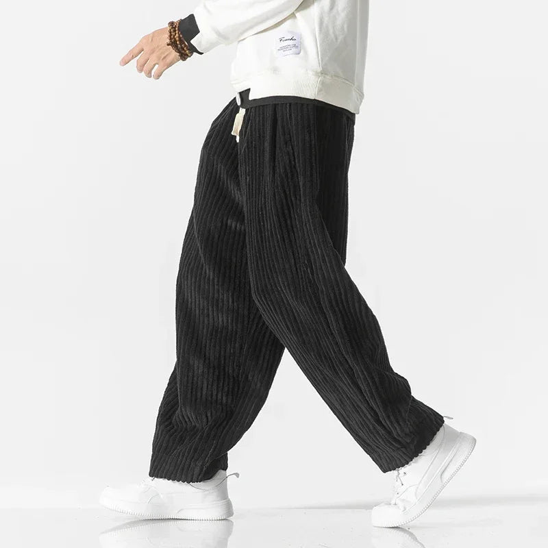 Marlow Wide-Leg Corduroy Jogger | Lersk