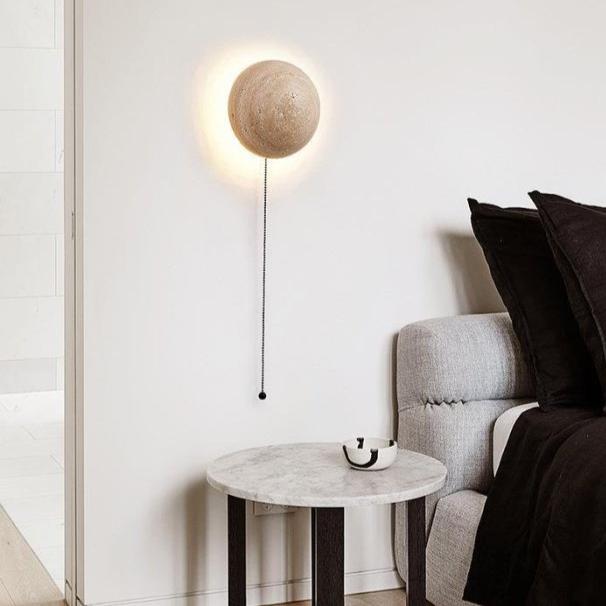 Asterra Cream Wall Lamp | Minimalist Indoor Lighting | Lersk