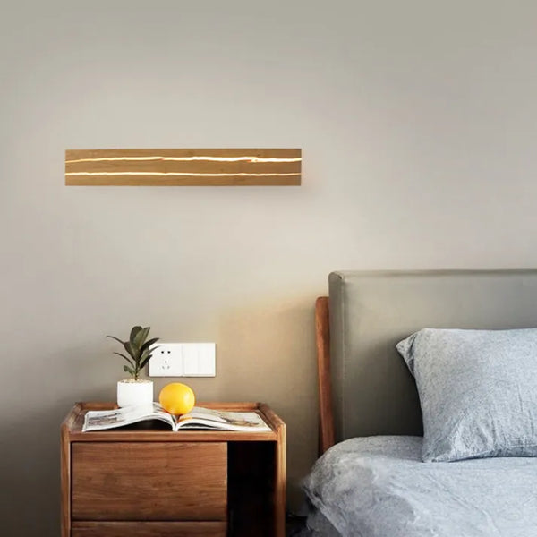 RivenGlow Modern Fissure Wall Lamp for Modern Interiors | Lersk