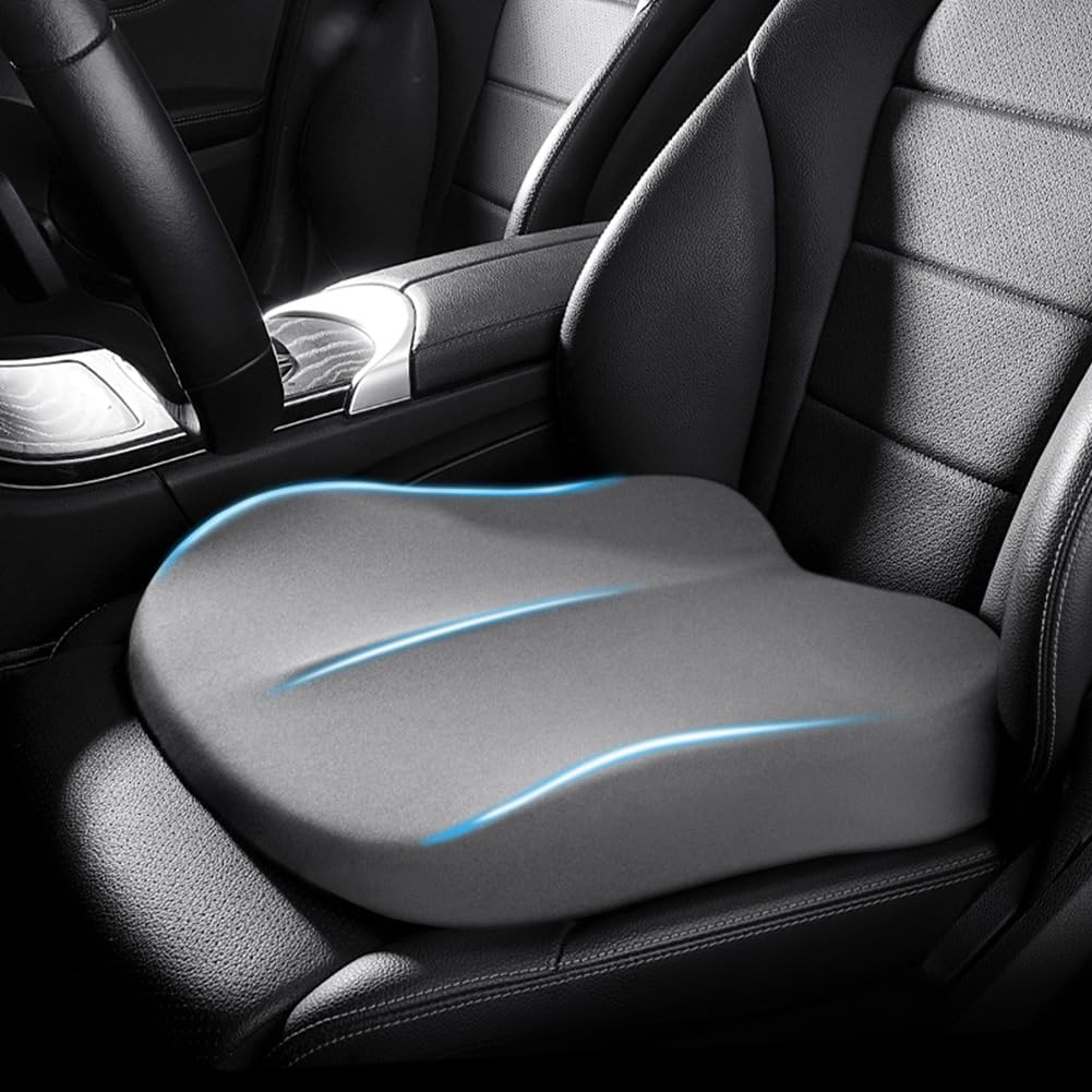 RaiseSit Car Cushion And Ergonomic Seat Booster Cushion With Memory Foam For Cars | Lersk
