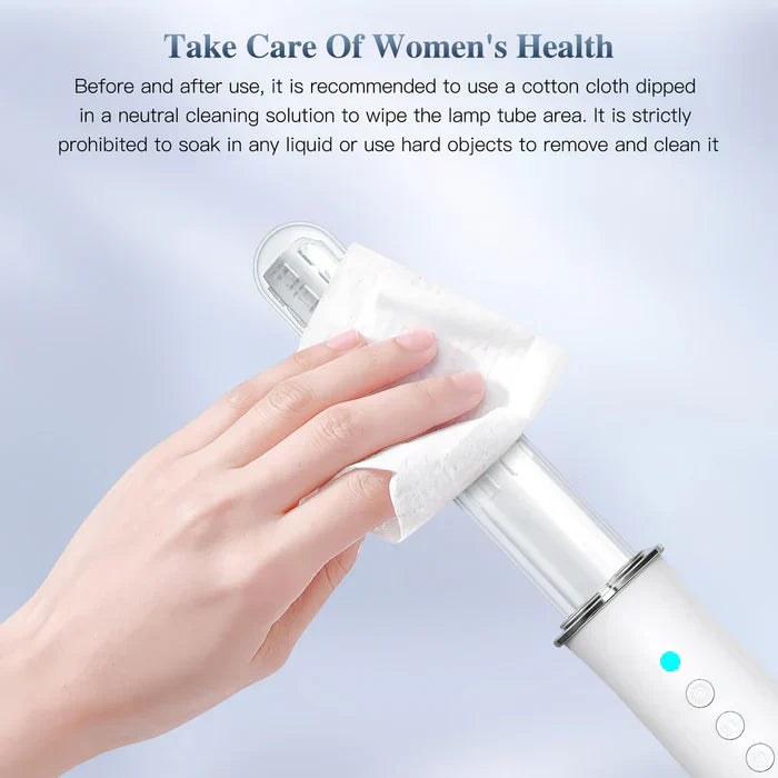 Light Intimate Wellness Wand for Women with Vibration & Smart Timer | Lersk