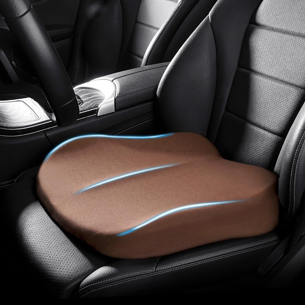 RaiseSit Car Cushion And Ergonomic Seat Booster Cushion With Memory Foam For Cars | Lersk