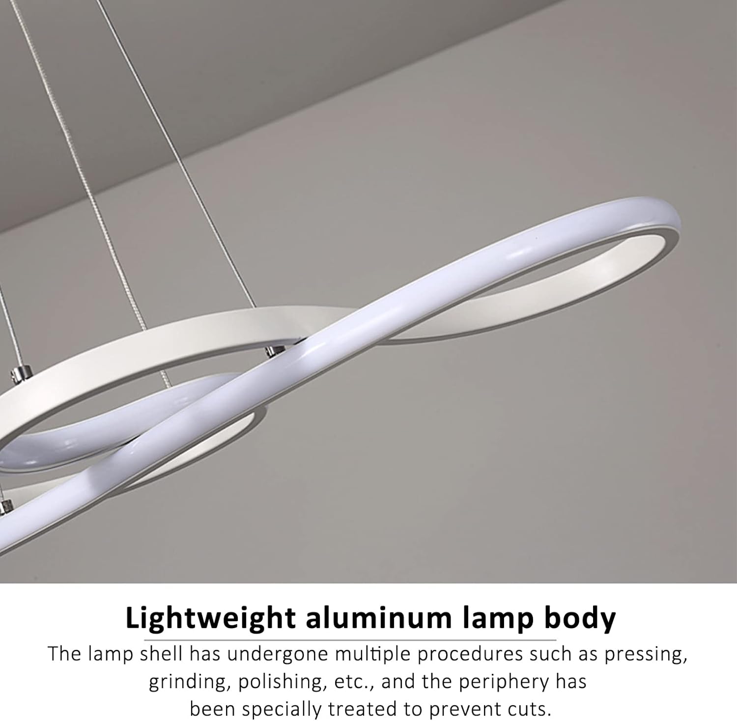 Závěsný lustr Aeronis Alloy pro moderní severské stropní osvětlení | Lersk