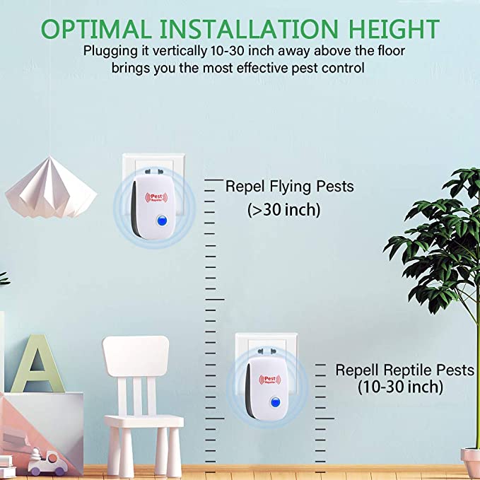 NovaGuard Ultrasonic Rodent Repeller for Home and Garden Plug-In | Lersk