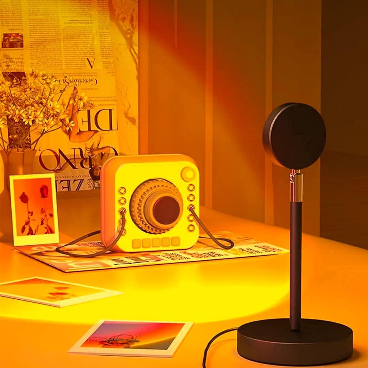 LumaVista Sunset projektorová lampa s nastavitelným náklonem a rotací | Lersk