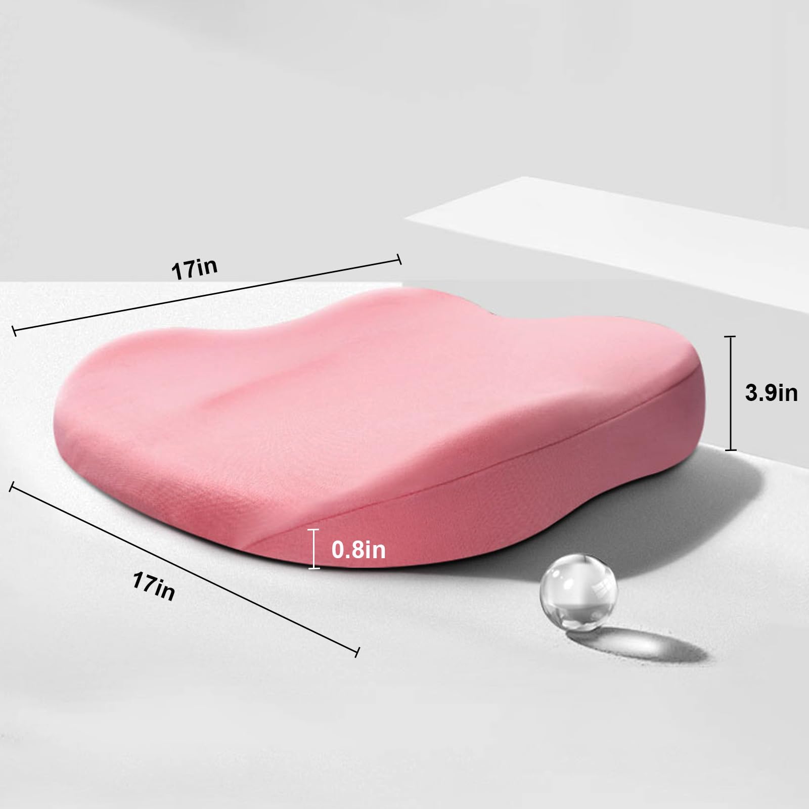 RaiseSit Car Cushion And Ergonomic Seat Booster Cushion With Memory Foam For Cars | Lersk