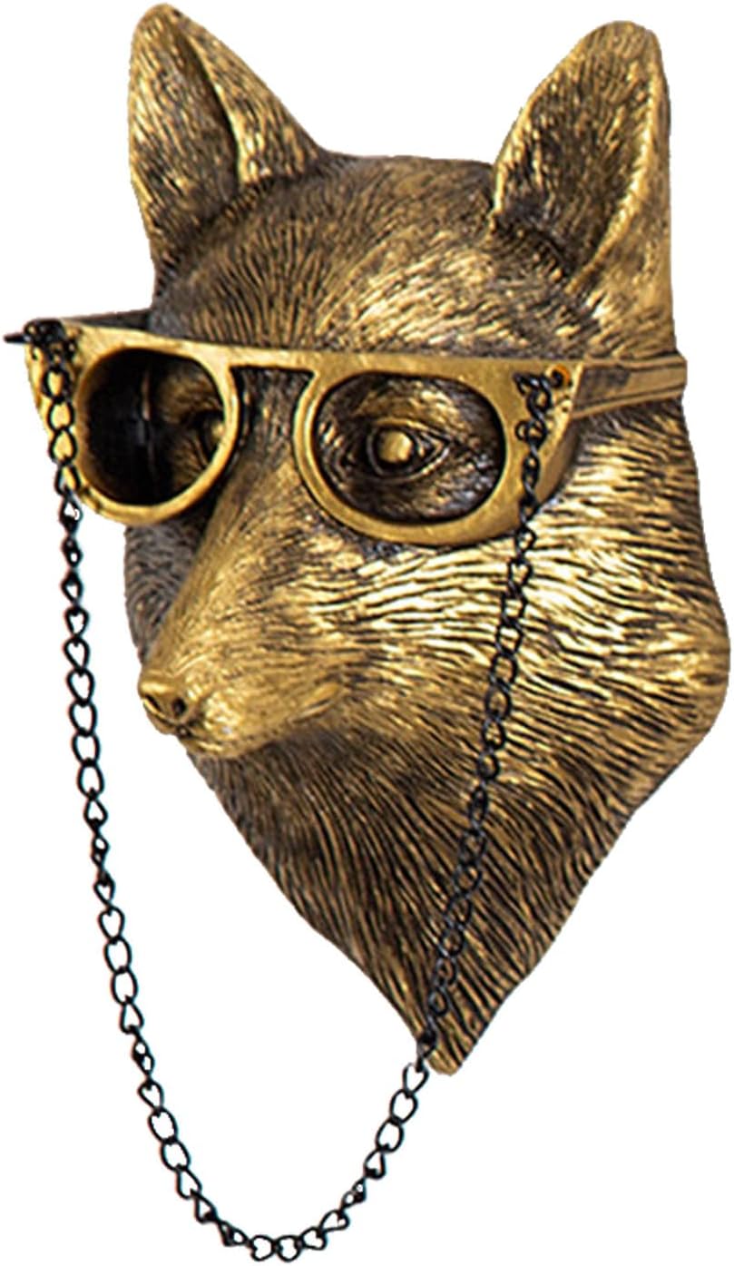 AstraFox Fox Head Wall Sculpture Contemporary Animal Art for Home Decor | Lersk