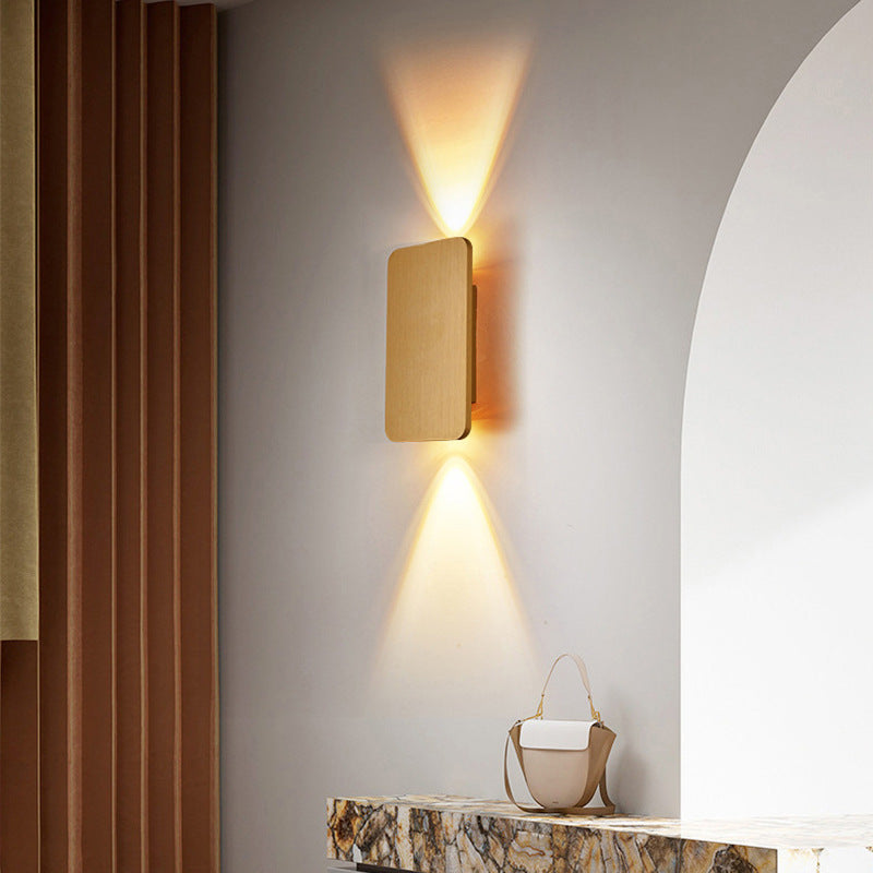 LumaRect Indoor Wall Lamp | Rectangular LED Fixture | Lersk