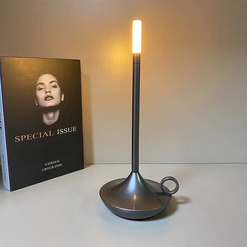 Nordic Candlestick Light Elegant Slim Silhouette With Subtle Sheen For Modern Homes | Lersk