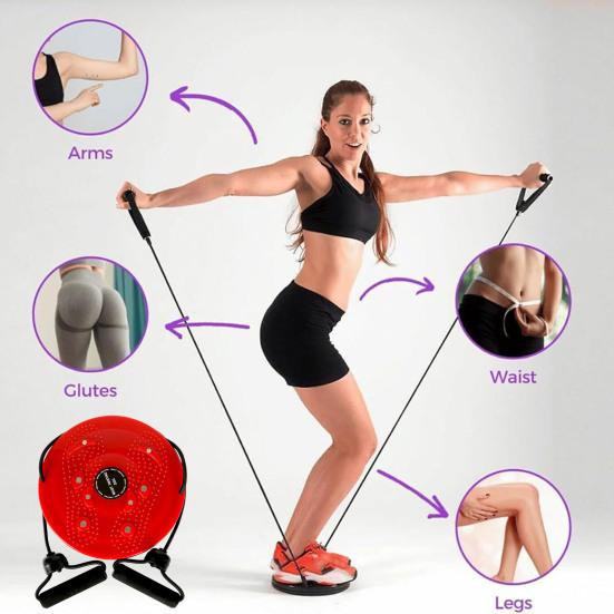 LumaTwist Magnetic Balance Board For Core & Waist Training | Lersk