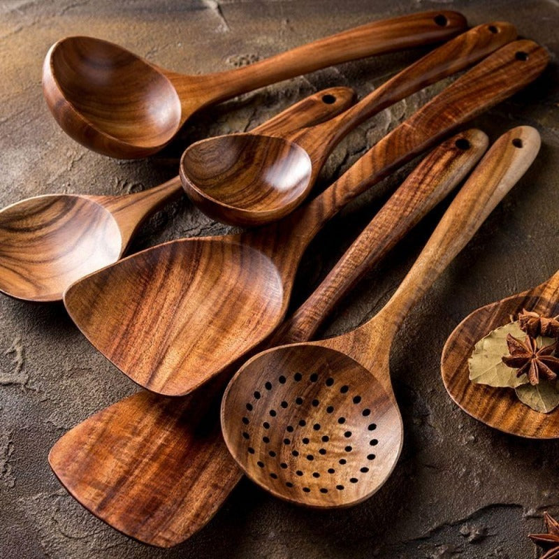 Hearthwood Teak Kitchen Utensils Set | Lersk
